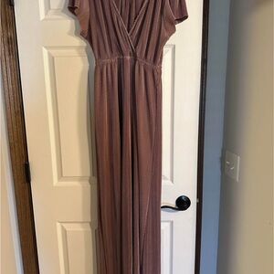 Baltic Born Pleated Mauve Dress